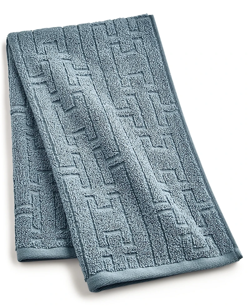 Hotel Collection Sculpted Chain-Link Hand Towel, 16" x 30", Exclusively at Macy's