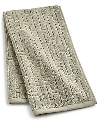 Hotel Collection Sculpted Chain-Link Hand Towel, 16" x 30", Exclusively at Macy's