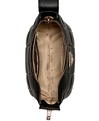 Guess Maylee Mini Woven Hobo Bag