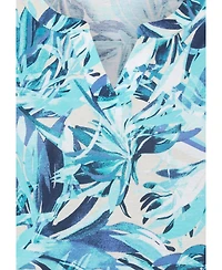 Olsen Women's Palm Print Tunic T-Shirt