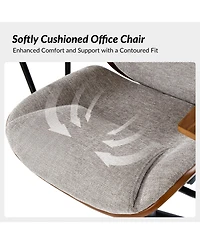 Luis Versatile Office Chair with Smooth Swivel Function and Adjustable Height