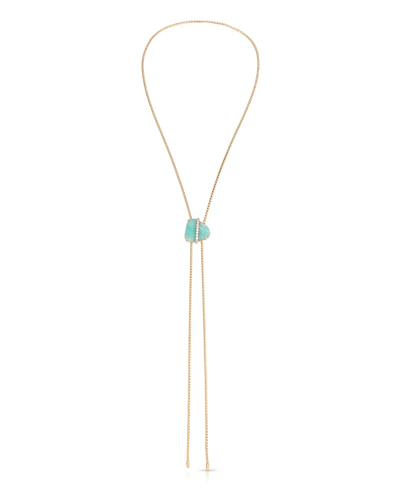 Ettika Turquoise Solstice Bolo Necklace