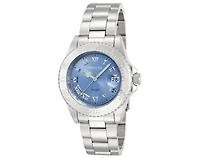 Invicta Women's 14361 Angel Quartz 3 Hand Light Blue Dial Watch