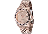 Invicta Women's 48386 Pro Diver Quartz 3 Hand Rose Gold Dial Watch
