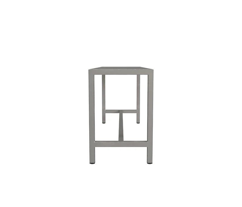 Outdoor Iron Bench for Garden Patio or Porch Seating