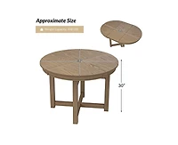 Pedro Modern Solid Wood Extendable Dining Table
