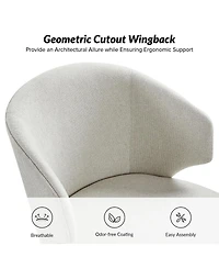 Mid-century Modern Upholstered Dining Chair