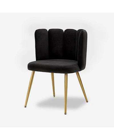 Contemporary Juan Side Chair with Tufted Back