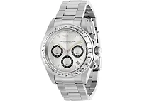 Invicta Men's 37167 Speedway Quartz Chronograph Silver Dial Watch