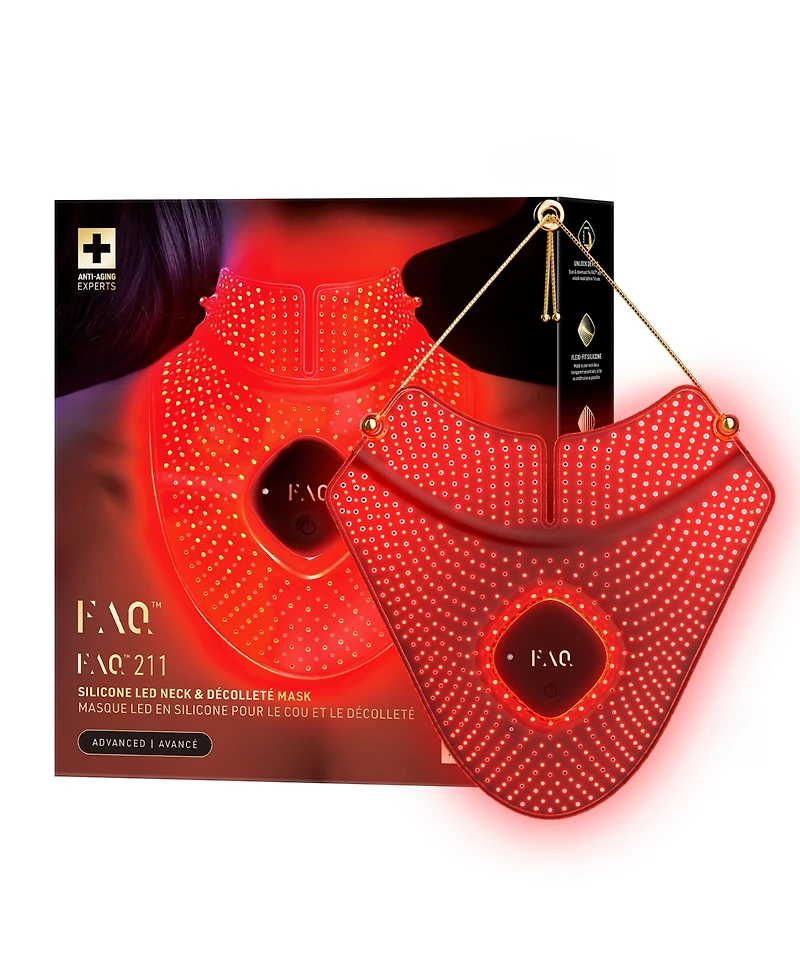 Foreo Faq 211 Silicone Led + Near-Infrared Neck Decollete Mask
