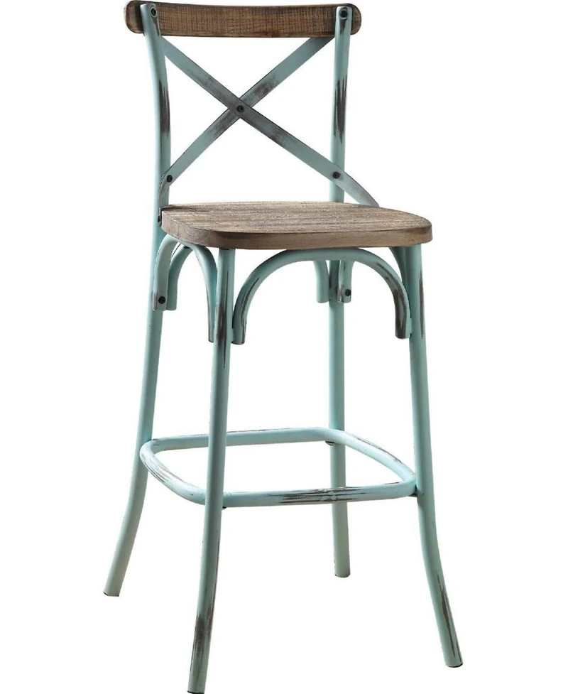 Modern Iron Bar Chair – Sleek Black Finish for Urban Loft Style