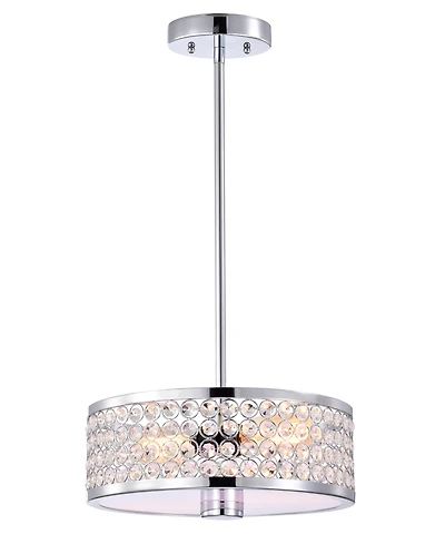 Home Accessories 12" Eudocia 2-Light Indoor Chandelier