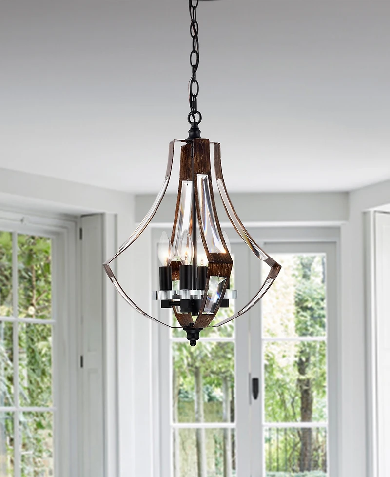 Home Accessories 15" Fabiola 4-Light Indoor Chandelier