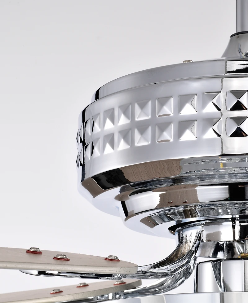 Home Accessories 52" Alora 3-Light Indoor Ceiling Fan Chandelier