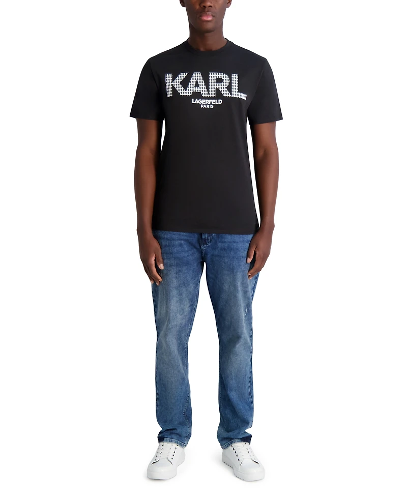 Karl Lagerfeld Paris Men's Bold Logo T-Shirt