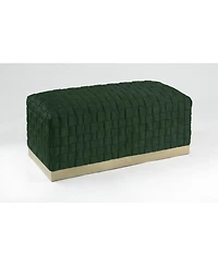 Velvet Upholstered Bench – Elegant Accent Seating for Bedroom, Hallway, or Living Room