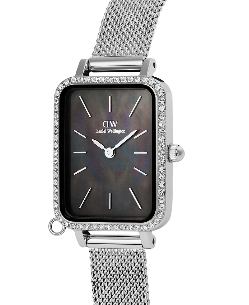 Daniel Wellington Women's Analog Silver Tone Stainless-Steel Watch