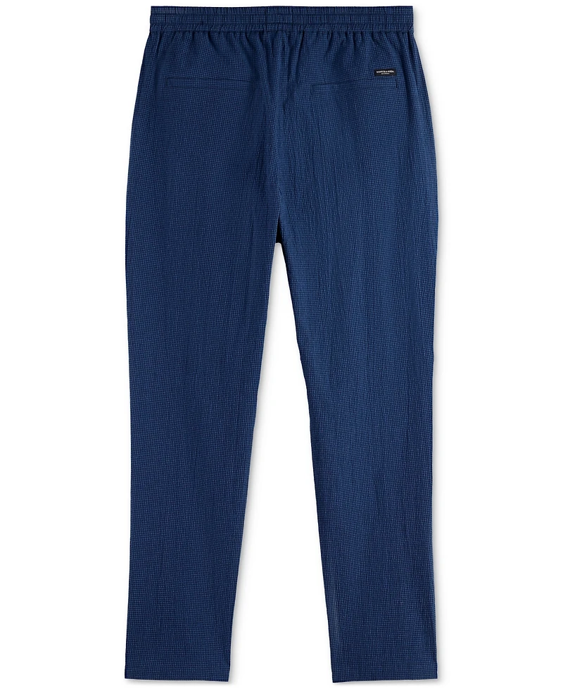 Scotch & Soda Men's Finch Tapered Fit Seersucker Joggers