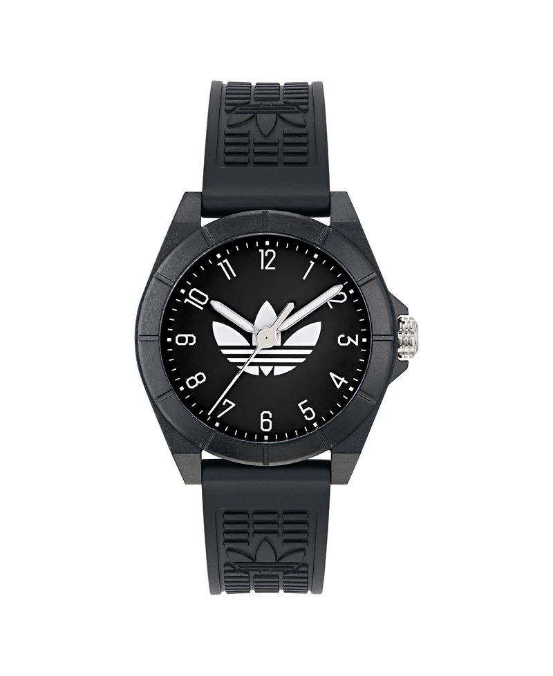 adidas Unisex Analog Black Resin Watch