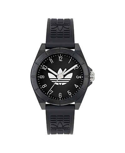 adidas Unisex Analog Black Resin Watch