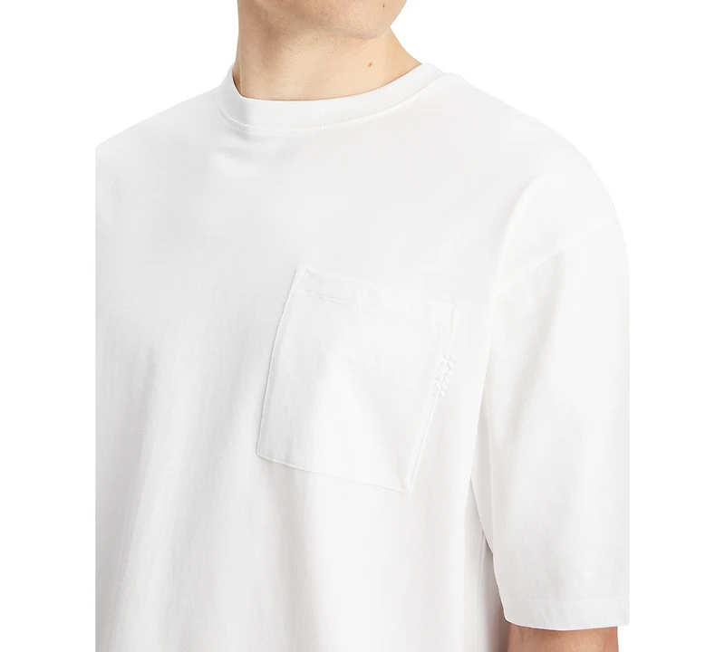 Scotch & Soda Men's Relaxed Fit Short Sleeve Crewneck Pocket T-Shirt