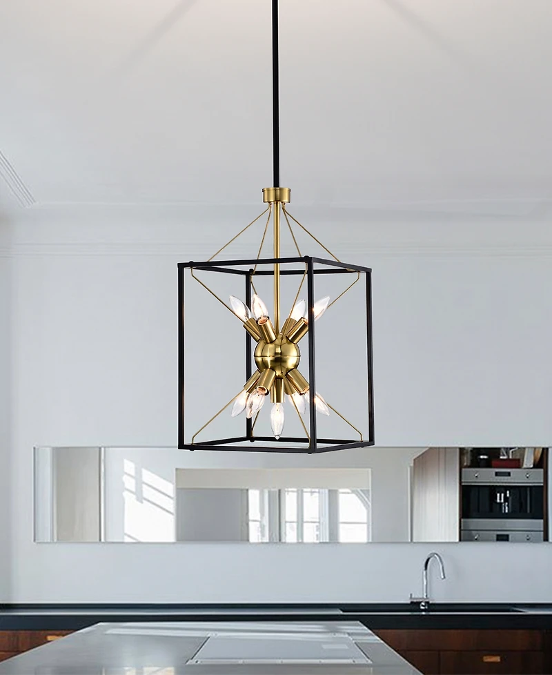 Home Accessories 12" Snowgaze 9-Light Indoor Chandelier