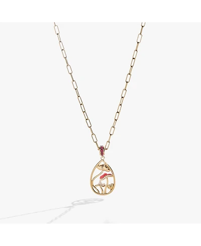 Mushroom Pendant Necklace