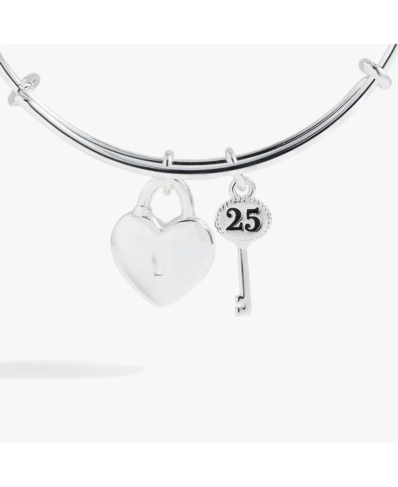 25th Year Anniversary Bangle Bracelet