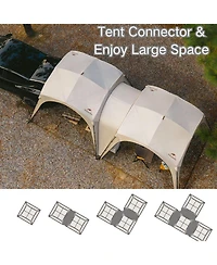 Naturehike Cloud Boundar Tent Connector — Durable 150D Oxford Fabric Connector for Joining Two Cloud Boundar Shelters