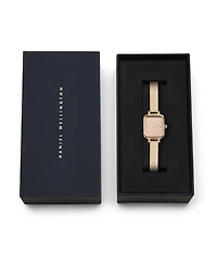Daniel Wellington Women's Analog Rose Gold Tone Stainless-Steel Watch, 16mm
