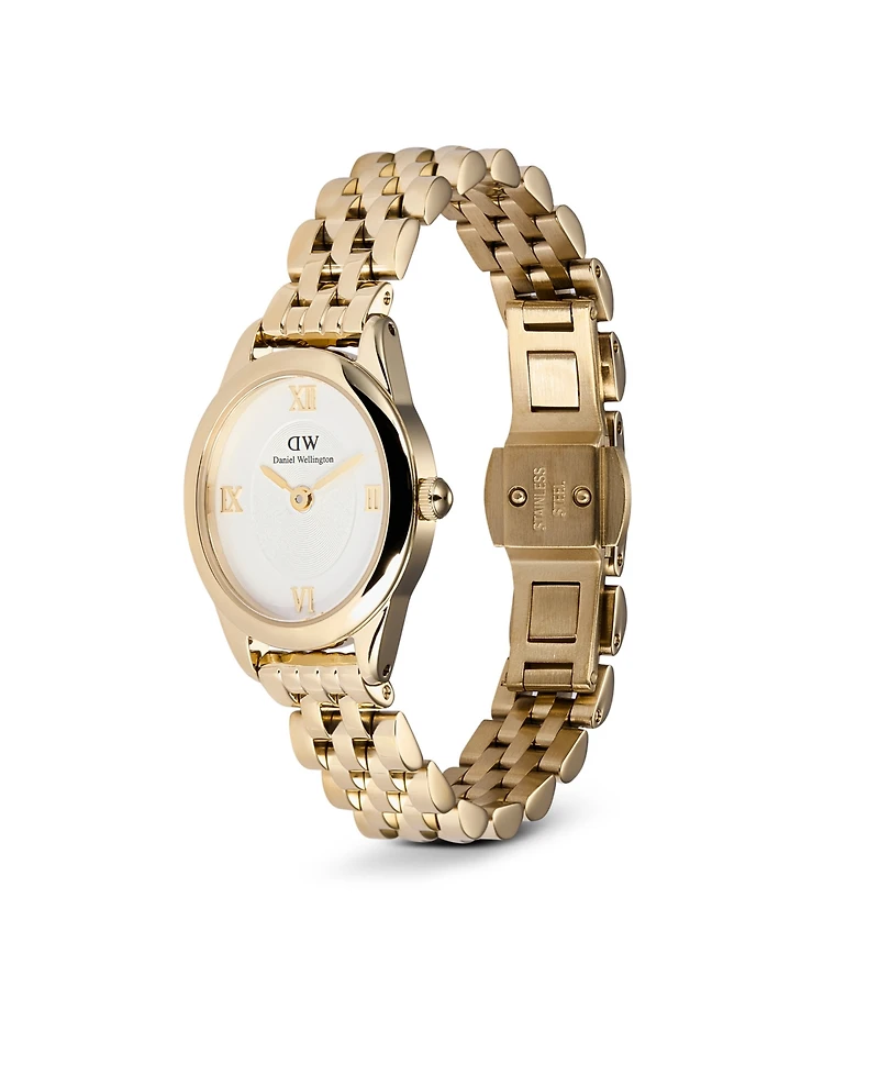 Daniel Wellington Women's Analog Gold-Tone Stainless Steel Watch