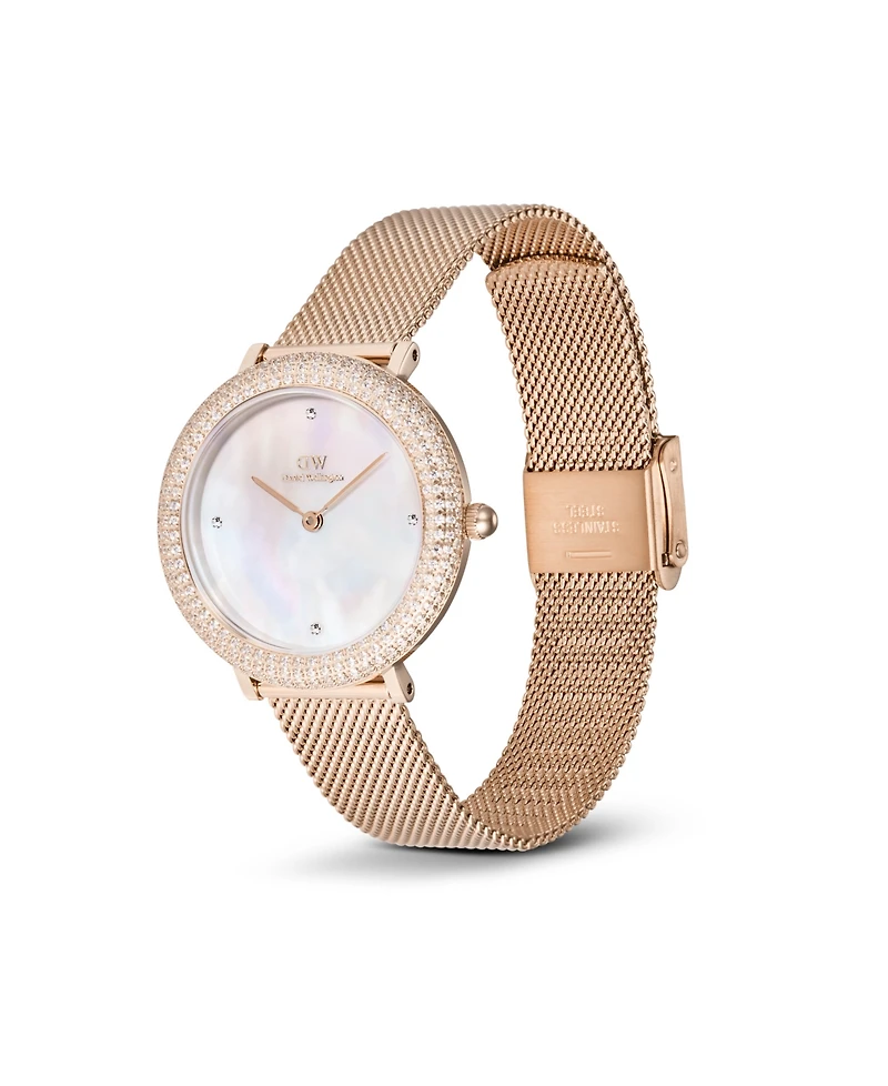 Daniel Wellington Women's Analog Rose Gold Tone Stainless-Steel Watch, 32mm
