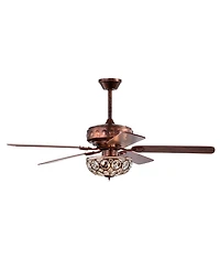 Home Accessories 52" Jasiah 3-Light Indoor Ceiling Fan Chandelier