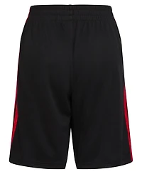 adidas Big Boys Elastic Waistband Essentials 3-Stipe Shorts