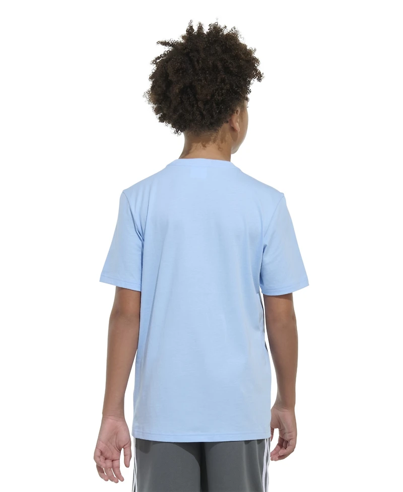 adidas Big Boys Short Sleeve Heat Map Lineage T-Shirt