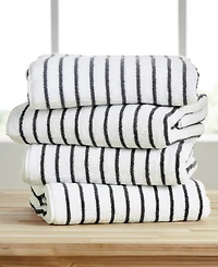 ienjoy Home Cabana Stripe Cotton Beach Towels Set, 30" x 70"