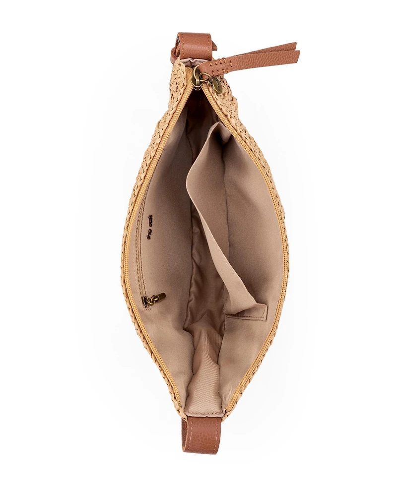 The Sak Tess Straw Mini Sling Bag