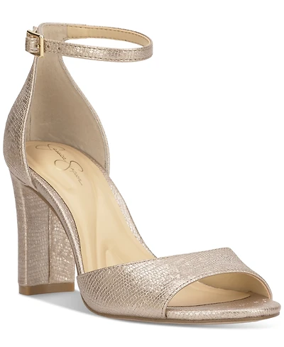 Jessica Simpson Women's Luxcilla Block-Heel Dress Sandals