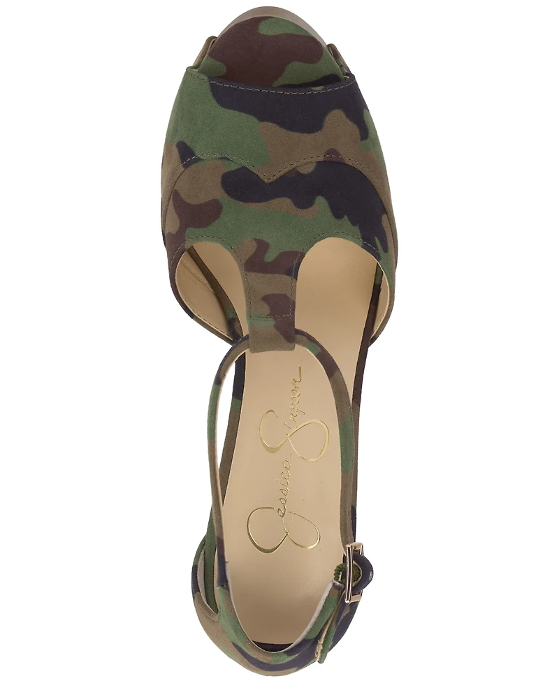 Jessica Simpson Women's Dany Platform Block-Heel Sandals