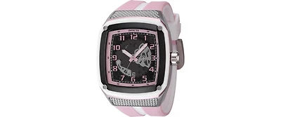 Invicta Men's 48069 Invicta Racing Quartz Multifunction Pink, Gunmetal Dial Watch