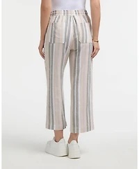 Ellen Tracy Women's Cropped Straight Leg Pant