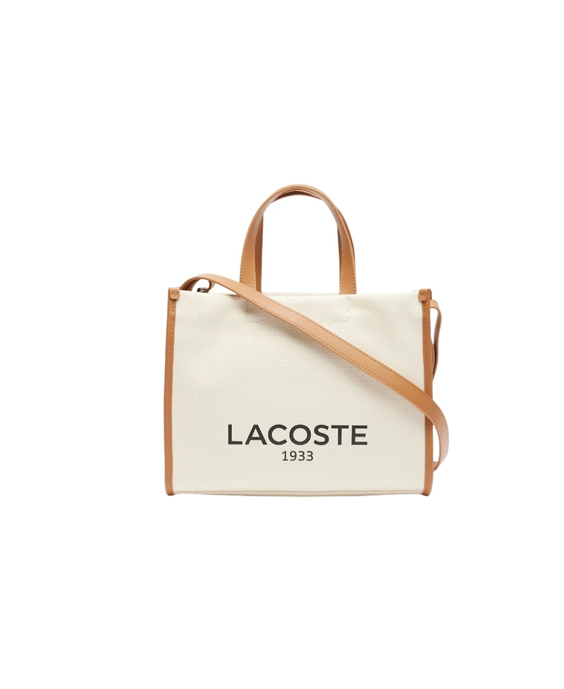 Lacoste Women's Canvas Top Handle Tote Bag