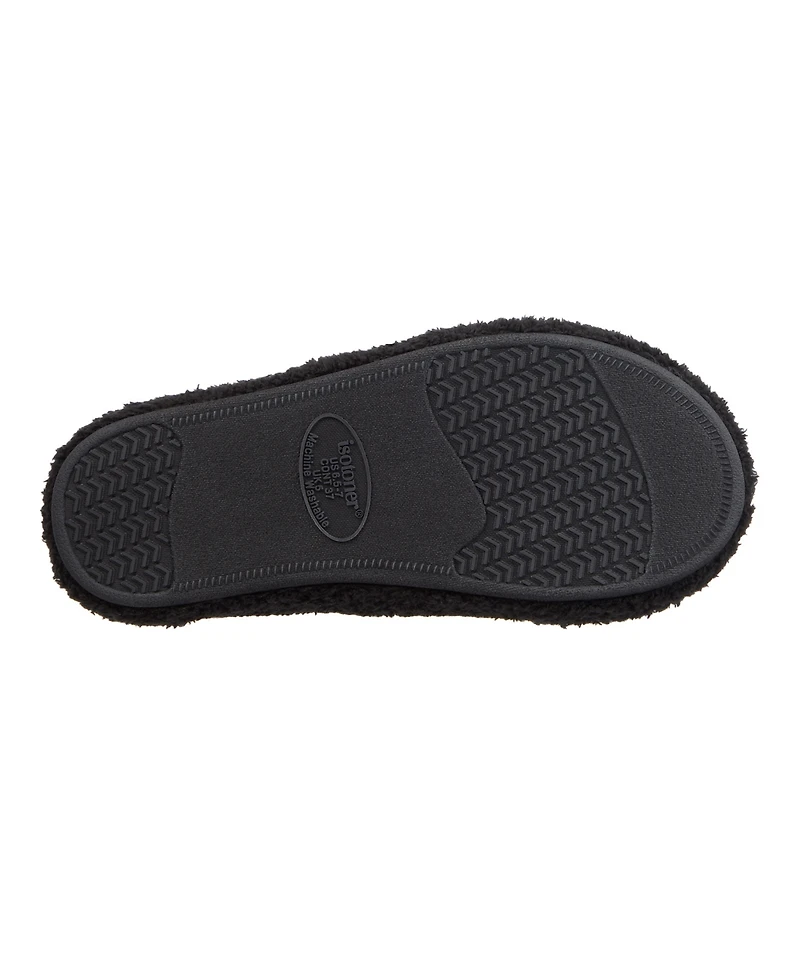 Isotoner Signature Women's Cozy Plush Terry Knit Joey Clog Slippers