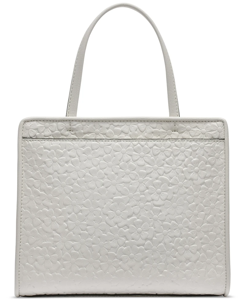 Karl Lagerfeld Paris Maybelle Satchel with Floral Pins