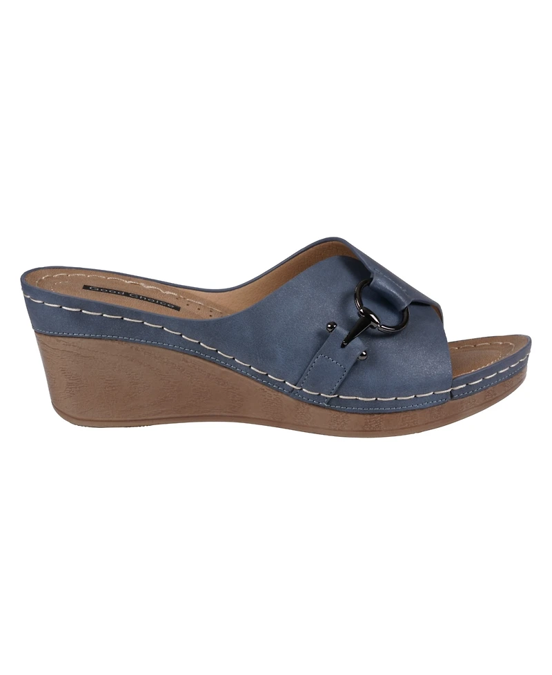 Gc Shoes Women's Bay Wedge Sandals