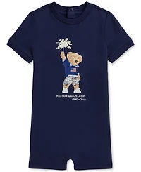 Polo Ralph Lauren Baby Boys Bear Cotton Jersey Shortall