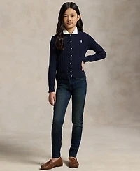 Polo Ralph Lauren Girls 2T-16 Cable-Knit Cotton Cardigan