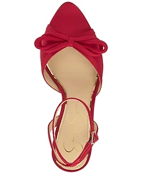 Jessica Simpson Women's Nolira Two-Piece Bow Dress Sandals