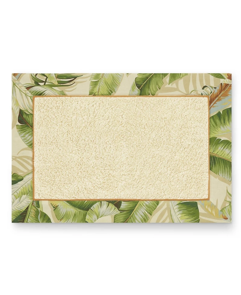 Tommy Bahama Home Palmiers Cotton Tufted Bath Rug, 20" x 30"