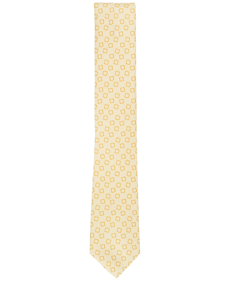 Alfani Men's Crater Geometric Tie, Exclusively at Macy's
